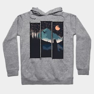 Orange Moon Hoodie